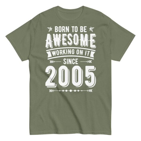 Born To Be Awesome Since 2005 T-shirts Birthday Gift - Image 10