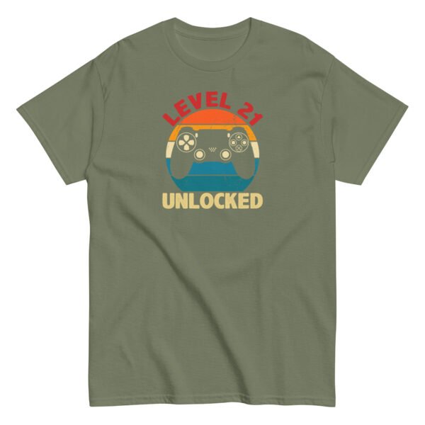 Level 21 Unlocked T-shirt 21st Birthday Gift T Shirts - Image 8