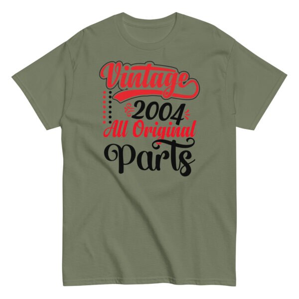 Vintage 2004 All Original Parts T-shirt Birthday Gift T Shirt - Image 5
