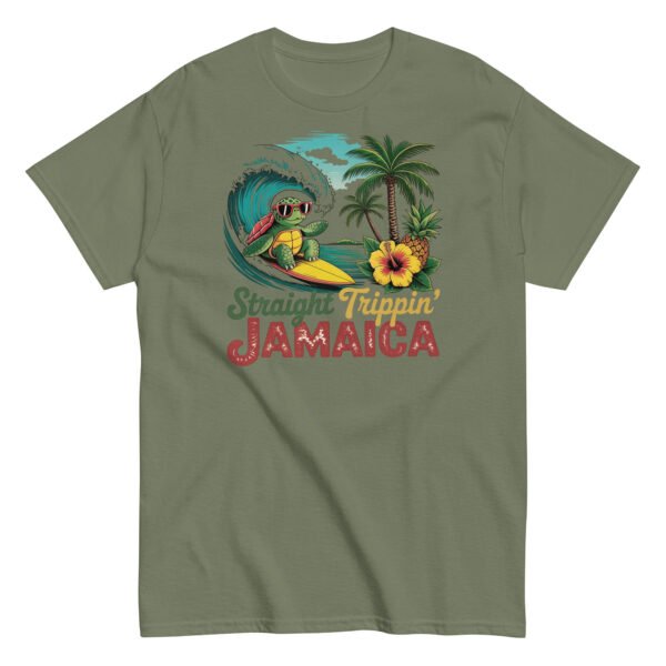 Jamaica Surf Turtle Tropical Beach Surfing T-shirts - Image 9