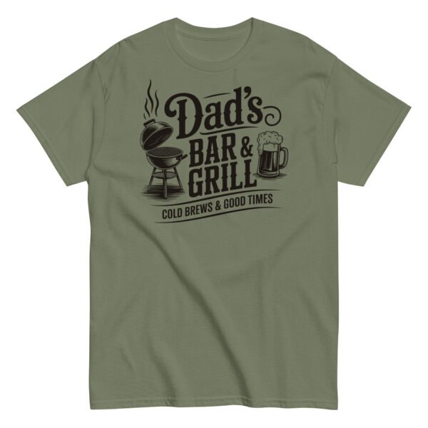 Dad’s Bar & Grill T-shirt For Dads BBQ - Image 6