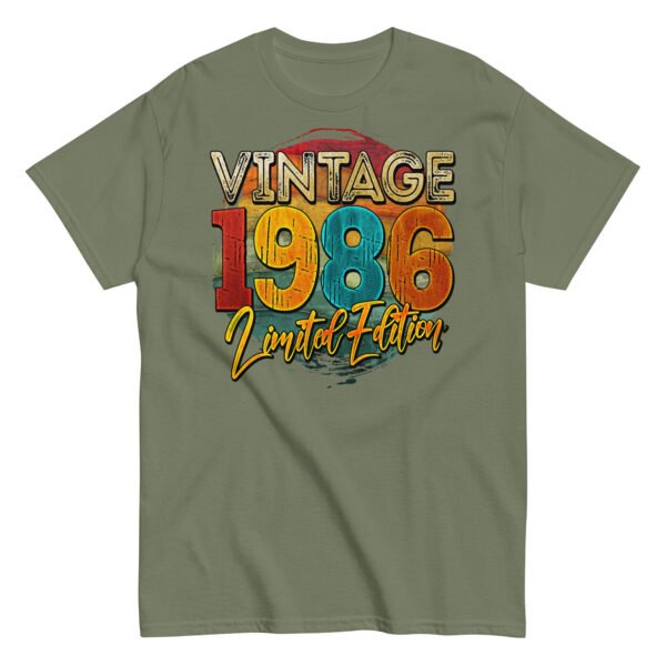 Vintage 1986 Limited Edition Birthday 86 T-shirt - Image 9