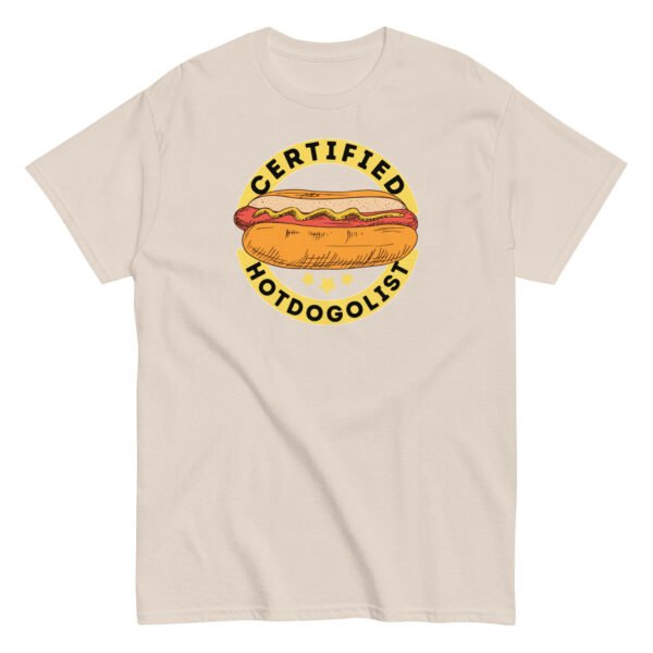 Certified Hotdogologist Funny BBQ Gift Hotdog T-Shirt - Image 12
