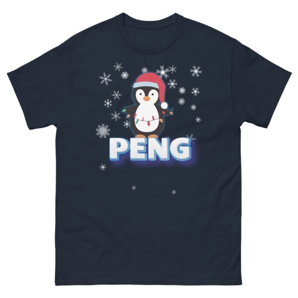 PENG – Penguin Christmas T-shirt for Peng Men - Image 2