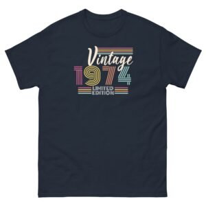 Vintage 1974 T-shirt Limited Edition 1974 Birthday T-shirt