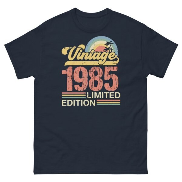 Vintage 1985 T-shirt 40th Birthday Limited Edition T-shirt - Image 4
