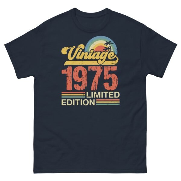 Vintage 1975 T-shirt Limited Edition 50th Birthday T shirt - Image 4