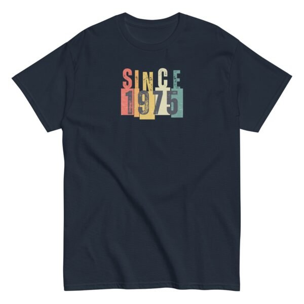 Since 1975 Birthday T-shirt 50th Birthday Gift For Him - Image 3