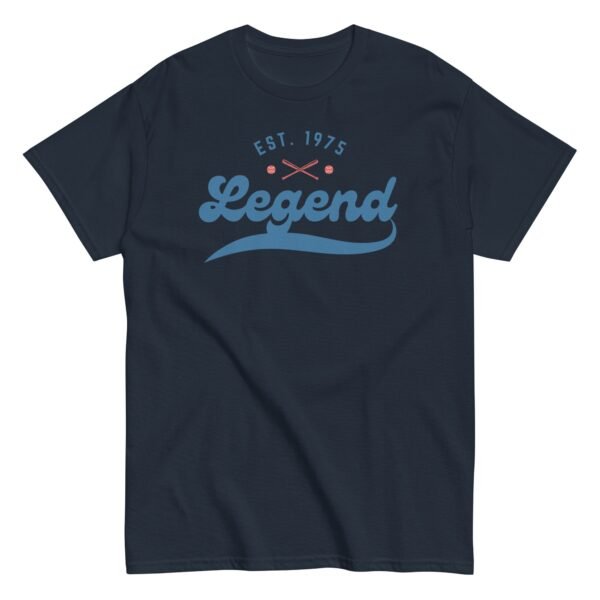Est 1975 Legend T-Shirt 50th Birthday 1975 Gift - Image 4