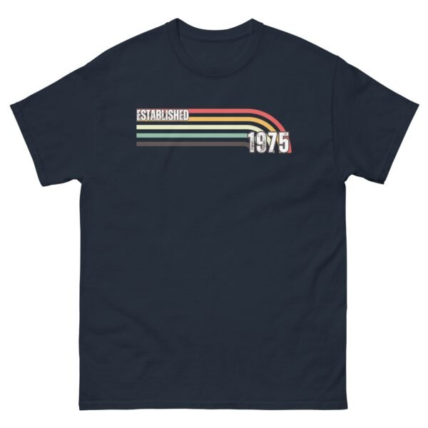 Established 1975 50th Birthday Gift T-shirt - Image 5