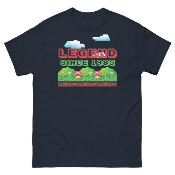 Legend Since 1985 Retro Gaming T-shirt 1985 Birth Year - Image 3