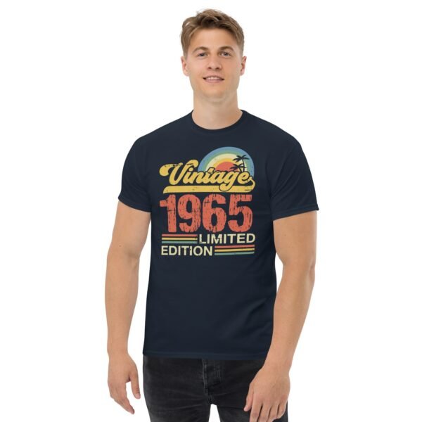 Vintage 1965 Limited Edition Birthday T-shirt 1965 Gift - Image 2