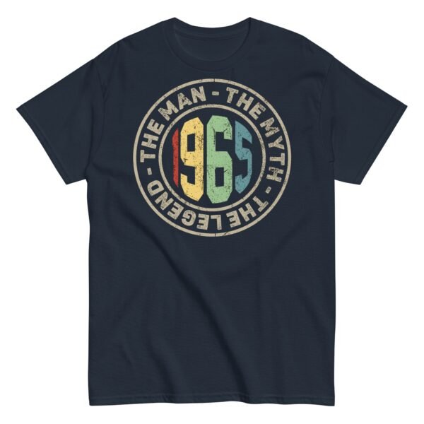 1965 Birthday Year Gift T-shirt The Man The Myth The Legend - Image 4