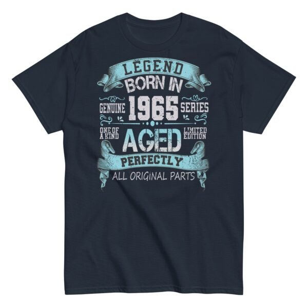 1965 Birthday Year Gift T-shirt 1965 Legend Aged Perfectly