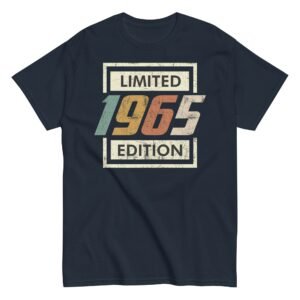 1965 Birthday Year Gift T-shirt Born In 1965 Limited Edition T-shirt