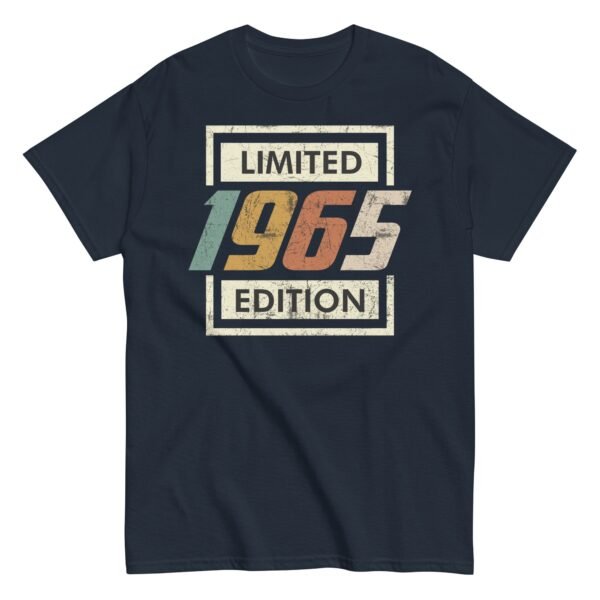 1965 Birthday Year Gift T-shirt Born In 1965 Limited Edition T-shirt