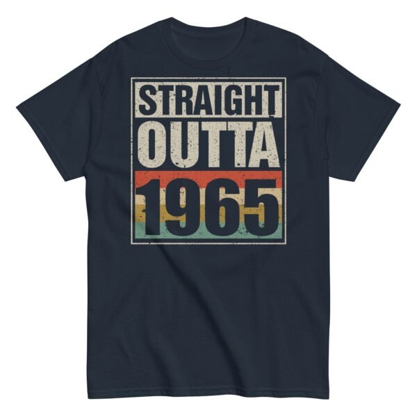 1965 Birthday Year Gift T-shirt Straight Outta 1965 T-shirt - Image 4