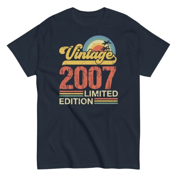 2007 Birthday Gift T-shirt Limited Edition T-shirt - Image 5