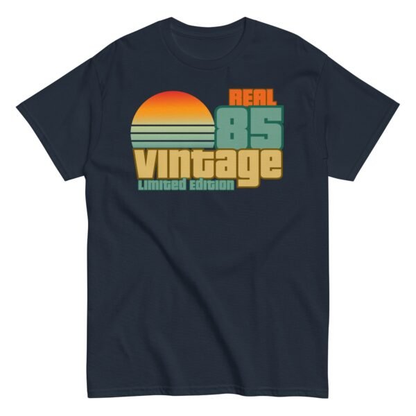1985 Birthday T-Shift Gift Real 85 Vintage Limited Edition - Image 5