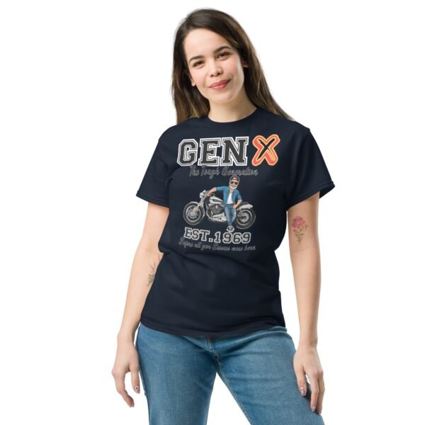 GEN X Est. 1969 T-shirt Birthday Gift For 1969 Birth Year - Image 3