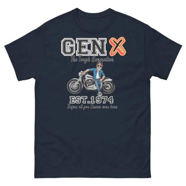 GEN X Est. 1974 T-shirt Birthday Gift For 1974 Birth Year - Image 6