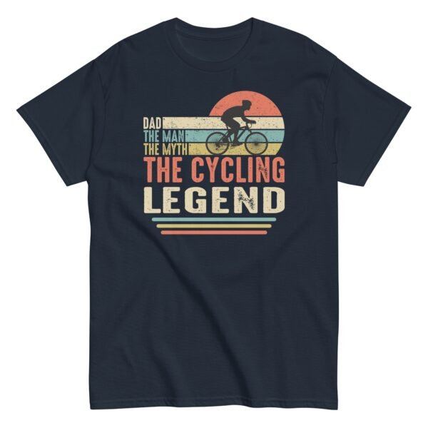 Dad The Man The Myth The Cycling Legend t-shirt - Image 6