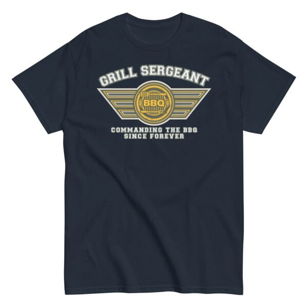 Grill Sergeant BBQ T Shirt Funny BBQ Gift T-shirts - Image 7
