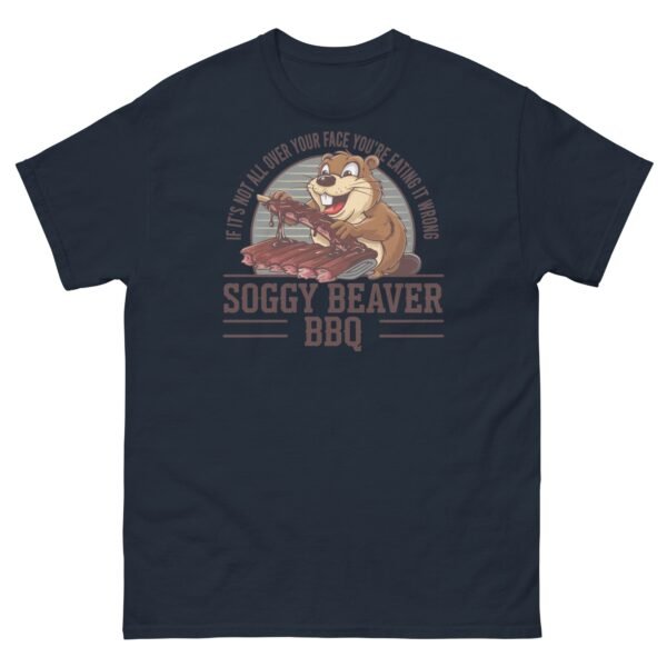 Soggy Beaver BBQ T-Shirt Funny BBQ Shirt - Image 6