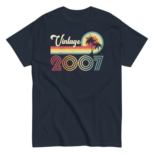 Vintage 2007 Birthday T-shirt