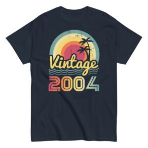 Vintage 2004 T-Shirt 2004 Birth Year Gift T Shirt