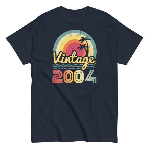 Vintage 2004 Sunset Retro Birthday Gift T-shirt - Image 6