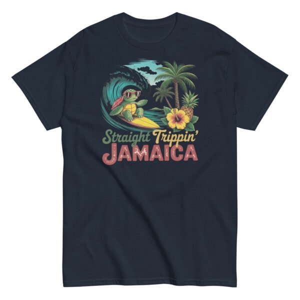Jamaica Surf Turtle Tropical Beach Surfing T-shirts - Image 6