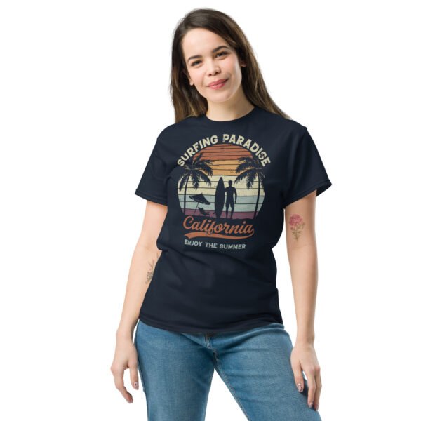 Surfing Paradise California T-shirt Surf Tee - Image 2