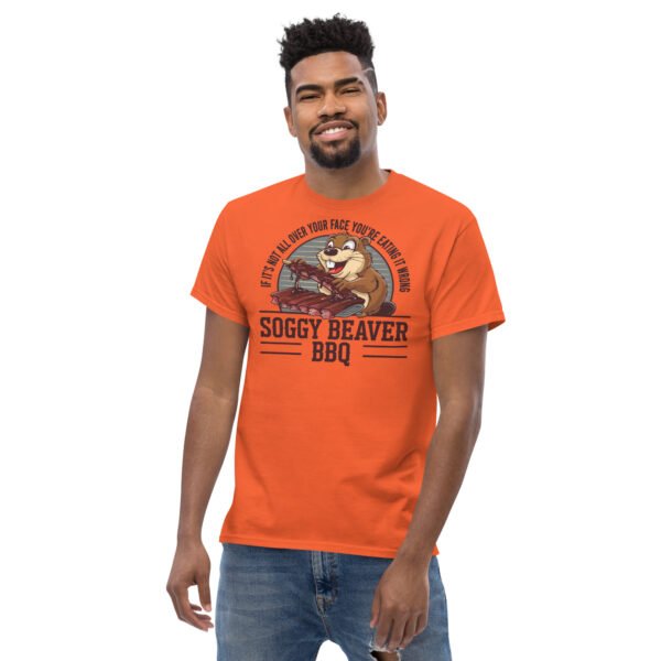 Soggy Beaver BBQ T-Shirt Funny BBQ Shirt - Image 2