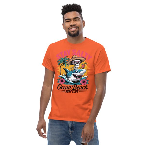 Stay Salty Ocean Beach Club Surf T-Shirt - Image 4