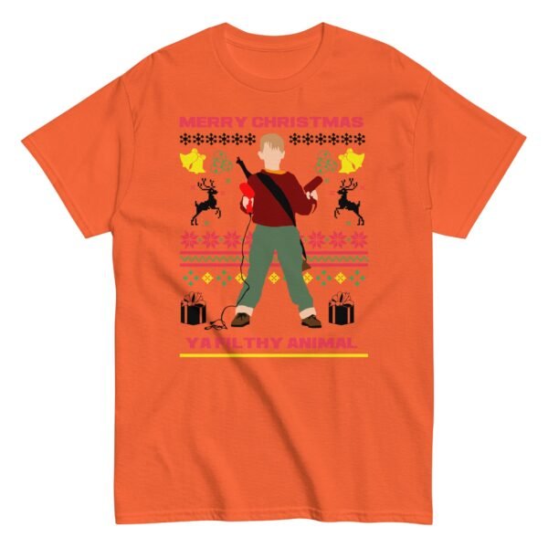 Merry Christmas Ya Filthy Animal Home Alone Christmas T-shirt - Image 10