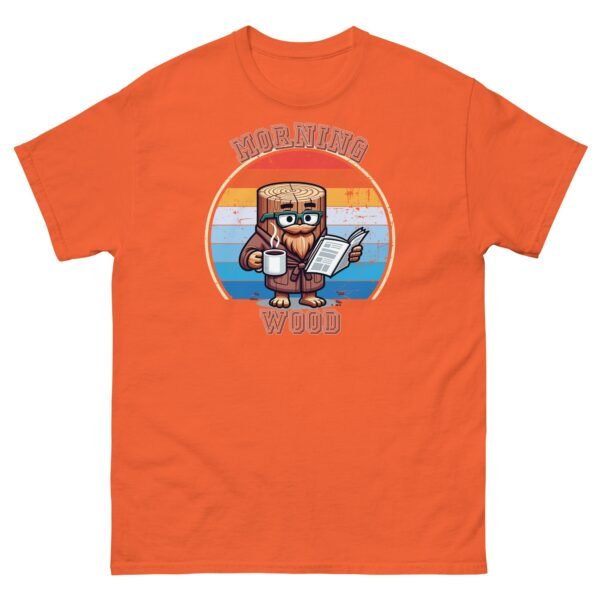 Morning Wood T-shirt Funny Gift for Him Tee - Image 10