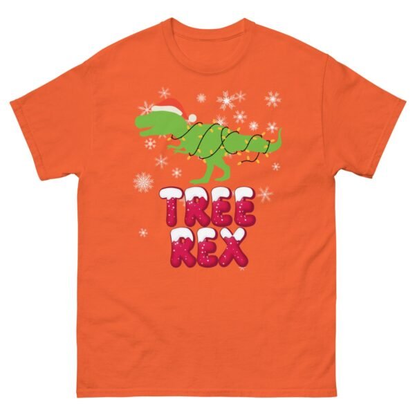 Tree Rex Christmas T-shirt For Men - Image 7