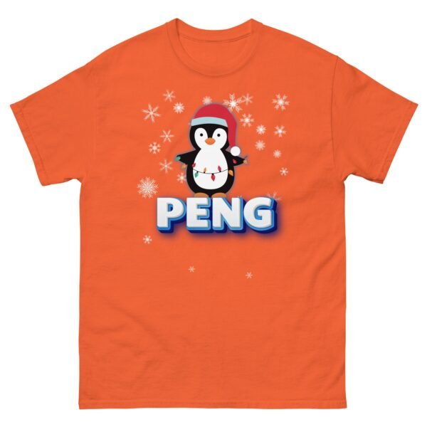 PENG – Penguin Christmas T-shirt for Peng Men - Image 7