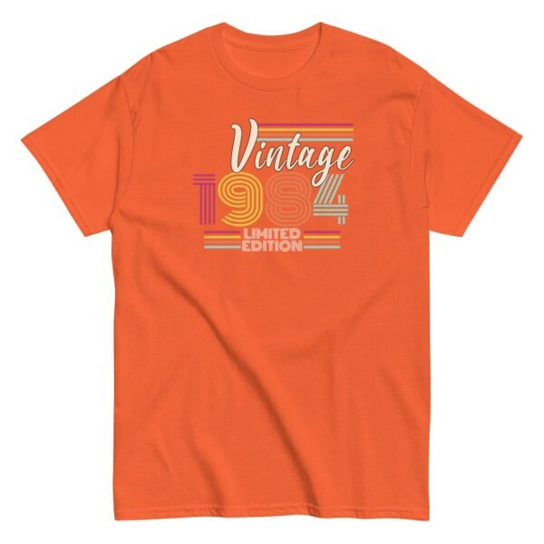 Vintage 1984 T-shirt Limited Edition 40th Birthday T-shirt - Image 8