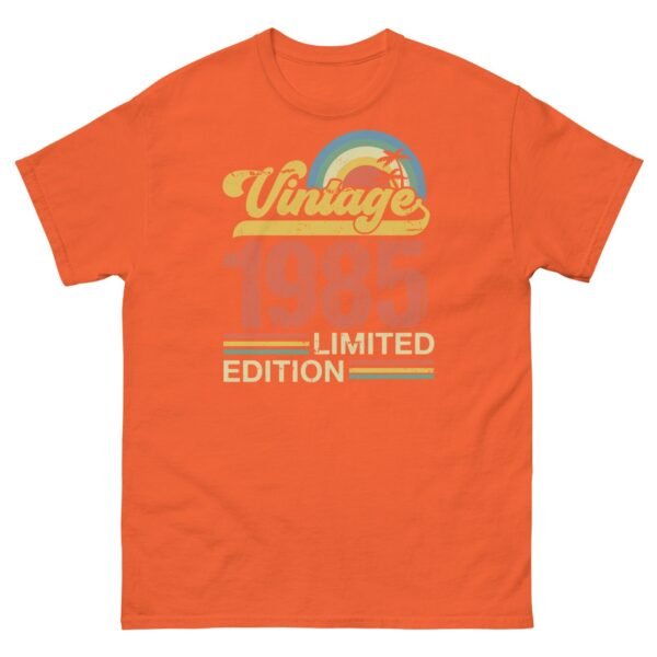 Vintage 1985 T-shirt 40th Birthday Limited Edition T-shirt - Image 10