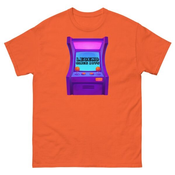 Legend Since 1975 Retro Arcade Gaming T-shirt 50th Birthday - Image 7