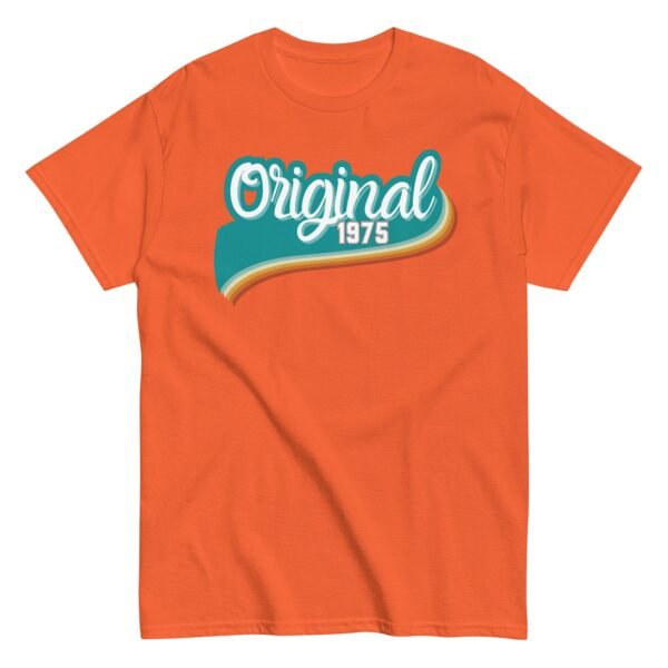 Original 1975 T-Shirt 50th Birthday Gift for 1975 Birth Year - Image 10