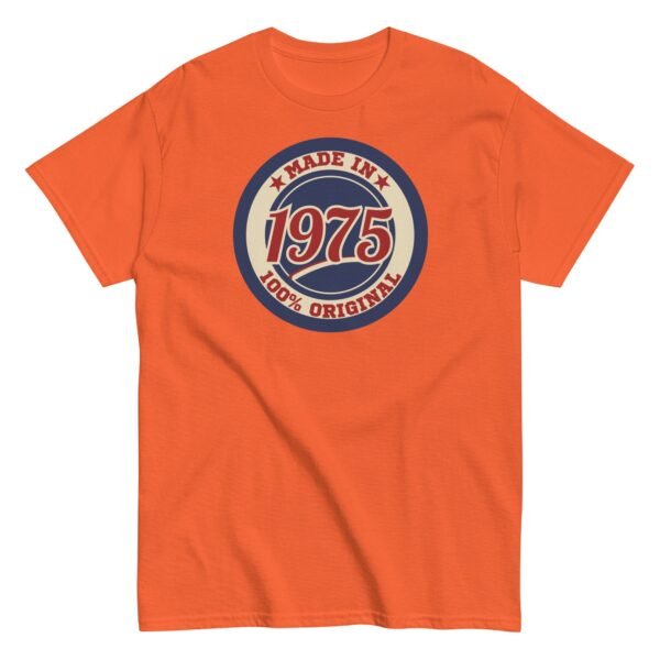 Made in 1975 Birthday T-shirt 50th Birthday Gift Tshirt