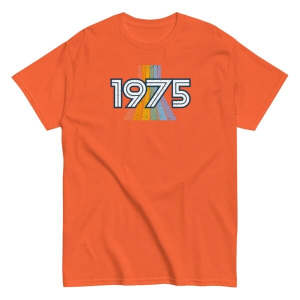 1975 Birth Year Gift T-shirt 50th Birthday T-shirt Retro 1975 - Image 10