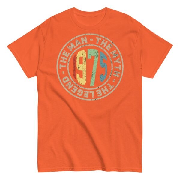 1975 Birthday Year Gift T-shirt The Man The Myth The Legend - Image 9
