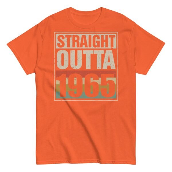1965 Birthday Year Gift T-shirt Straight Outta 1965 T-shirt - Image 10