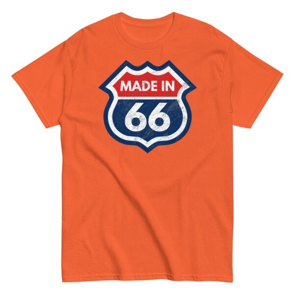 1966 Birthday Gift T-shirt Made in 66 US Route 66 Style - Image 11