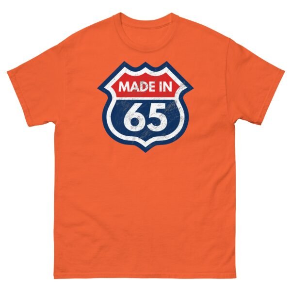 1965 Birthday T-Shirt Gift Made in 65 US Route Sign - Image 11
