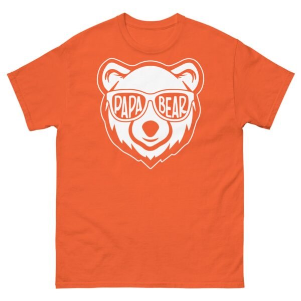 Papa Bear T-shirt Gift For Dad - Image 11